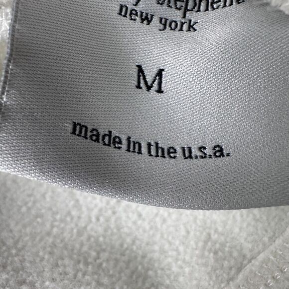 Dudley Stephens Fleece Sweaters Women's Medium White Cobble Hill Turtleneck - Picture 6 of 10